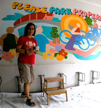 commission mural, fine art singapore